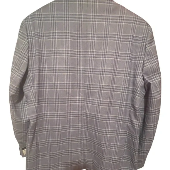 Tommy Hilfiger Charcoal Plaid Blazer